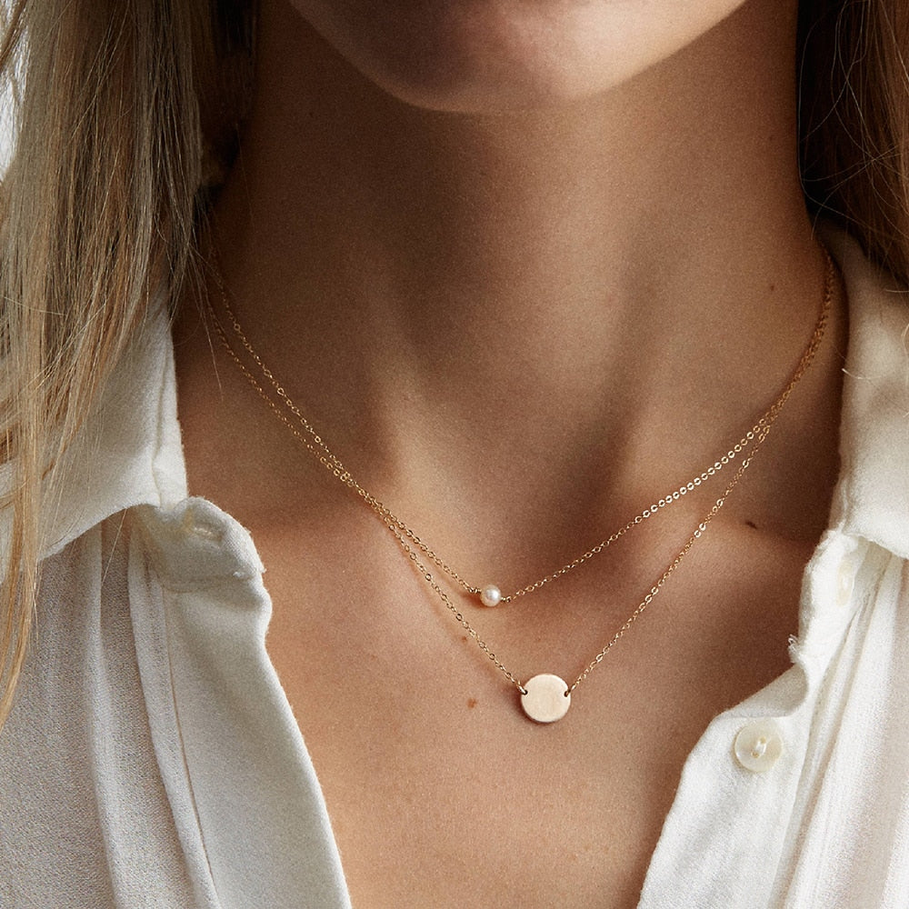 Single Pearl Necklace