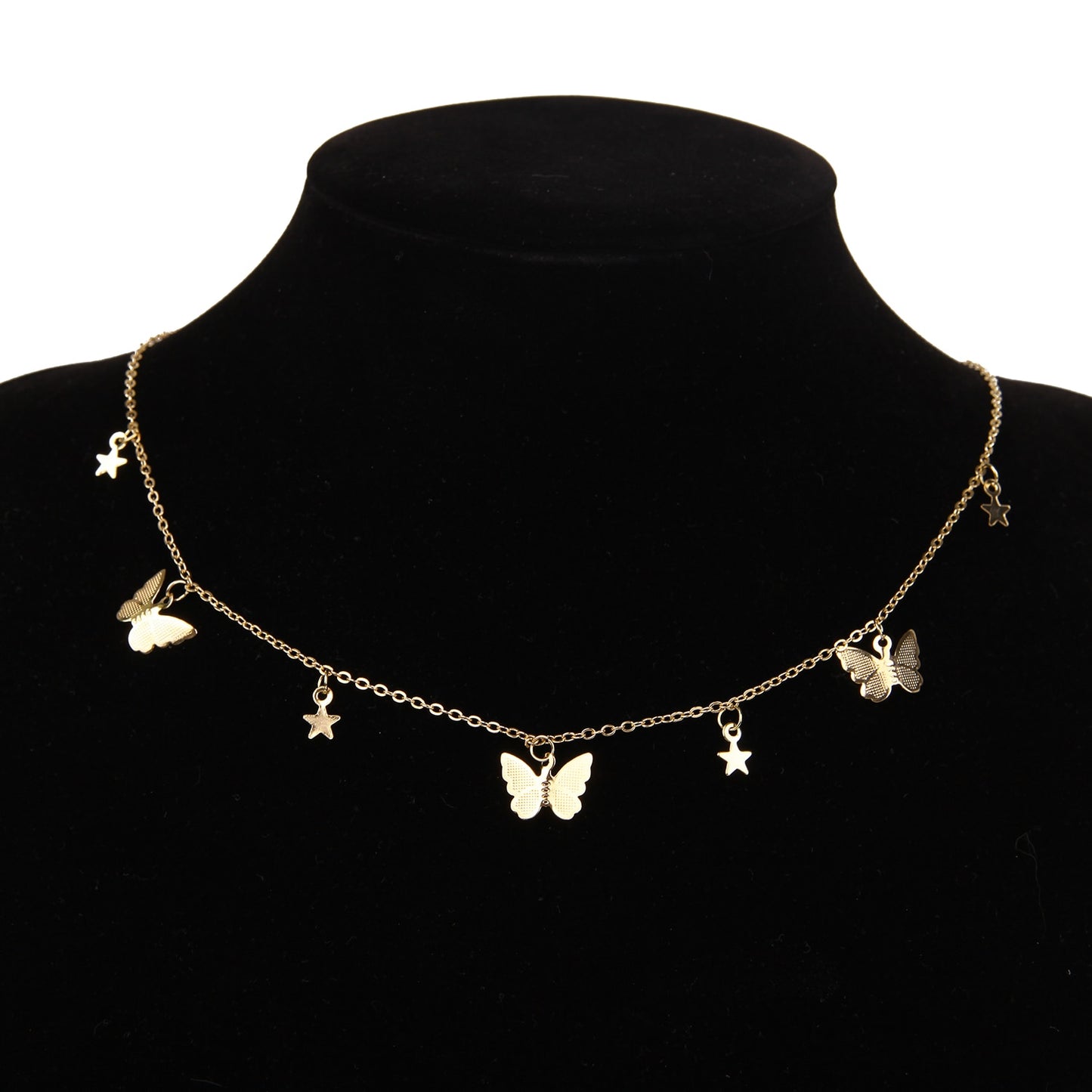 Shiny Butterfly Necklace