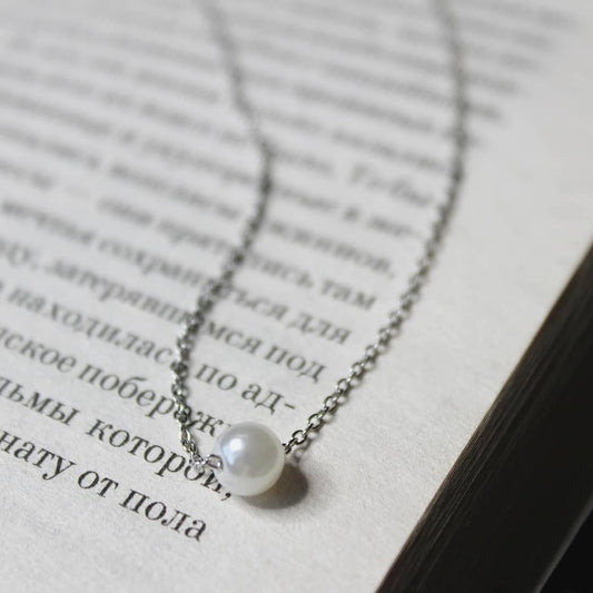 Single Pearl Necklace