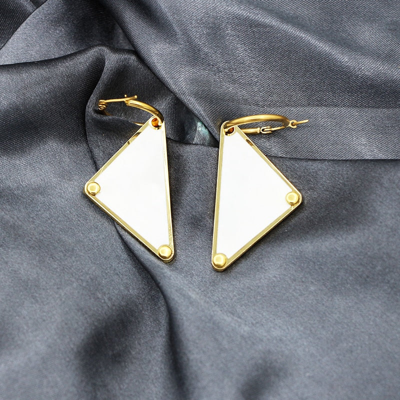 Inverted Triangle Earring