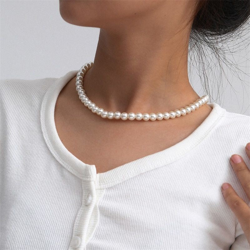 Pearl Chokers Necklace