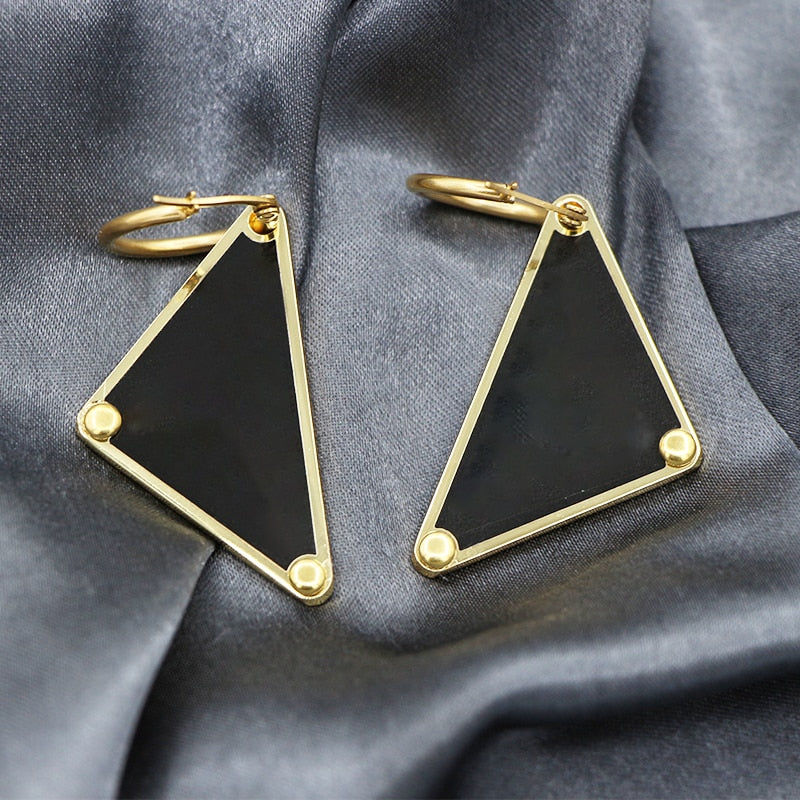 Inverted Triangle Earring