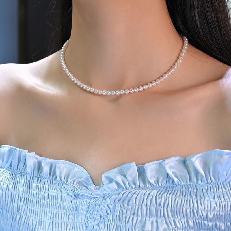 Pearl Chokers Necklace